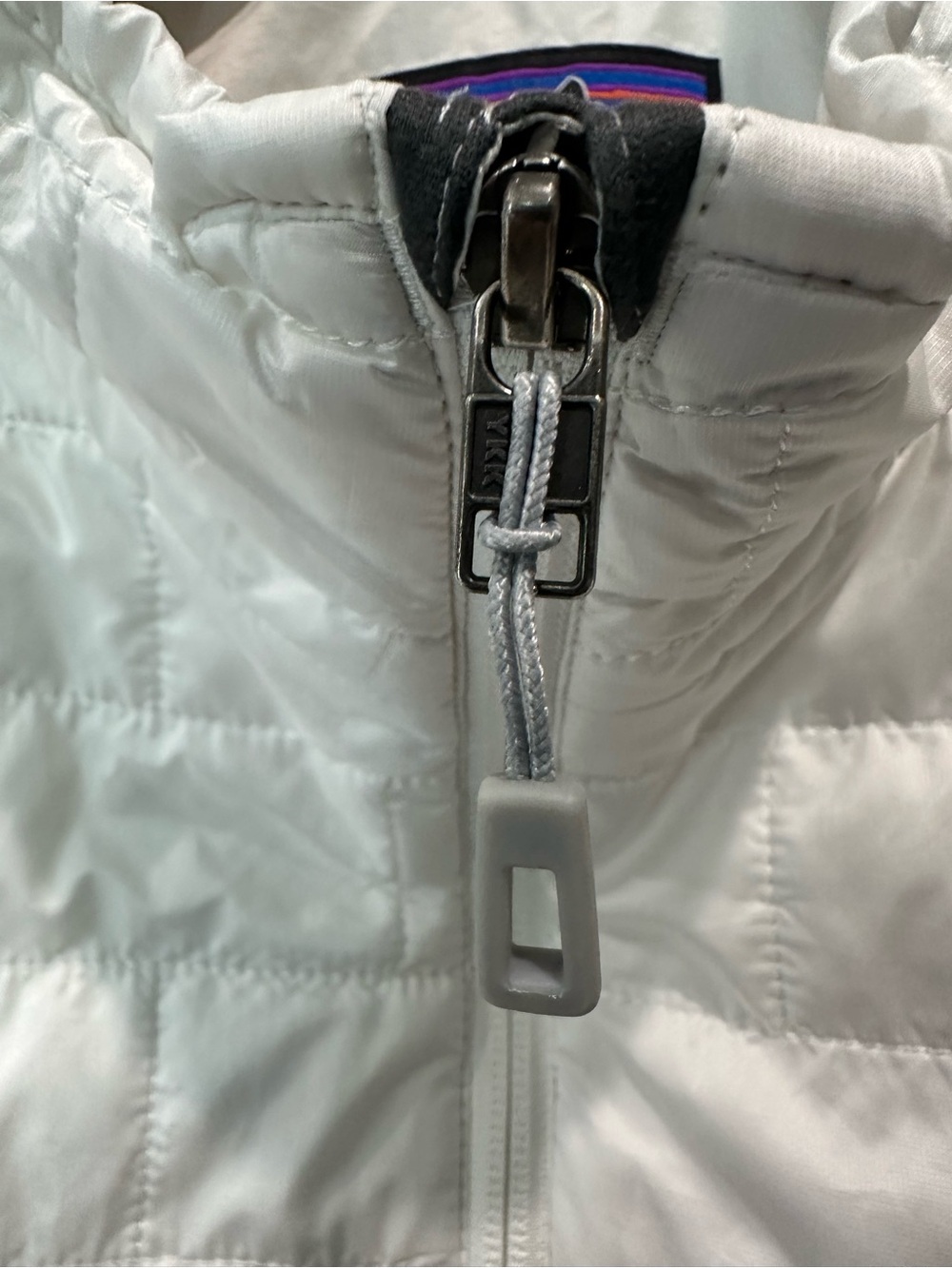 Patagonia Nano Puff Vest Birch White Women’s Sz XL Full Zipper Lightweight - Picture 4 of 12